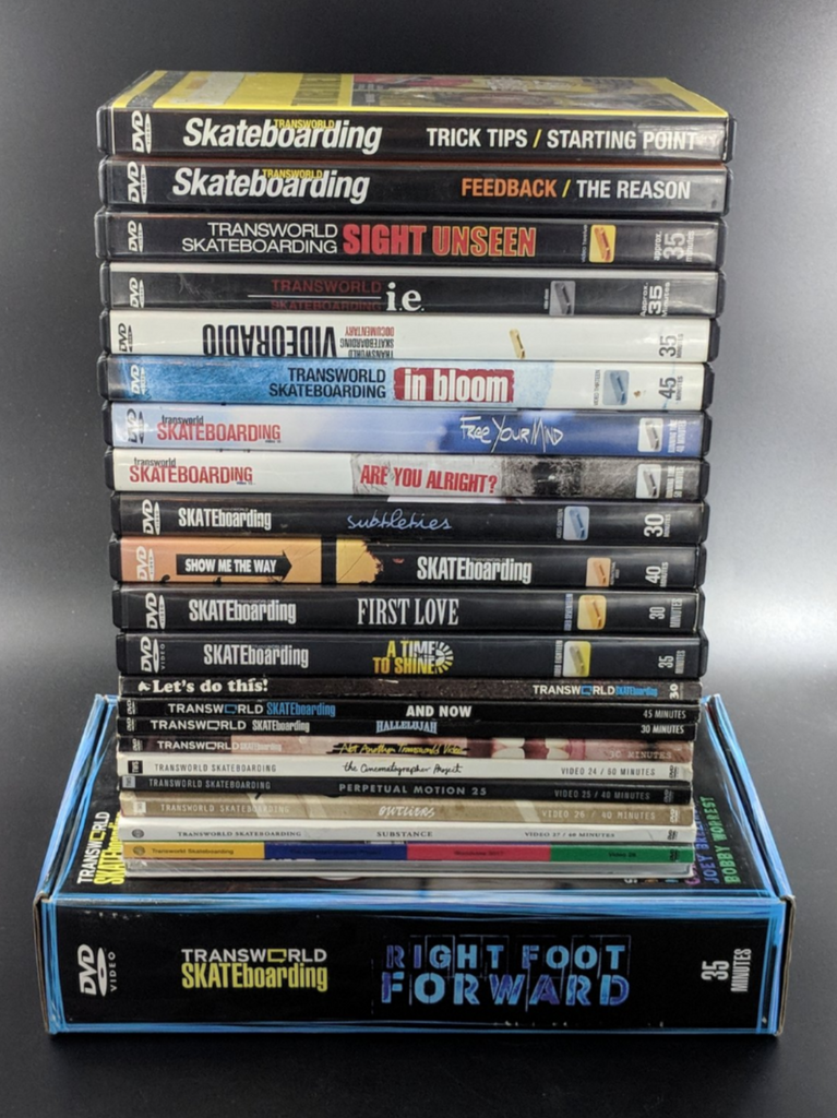The COMPLETE Transworld DVD set – The Secret Tape