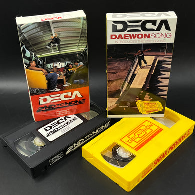 Deca VHS 2 PACK - 2nd to None & Sneak Preview