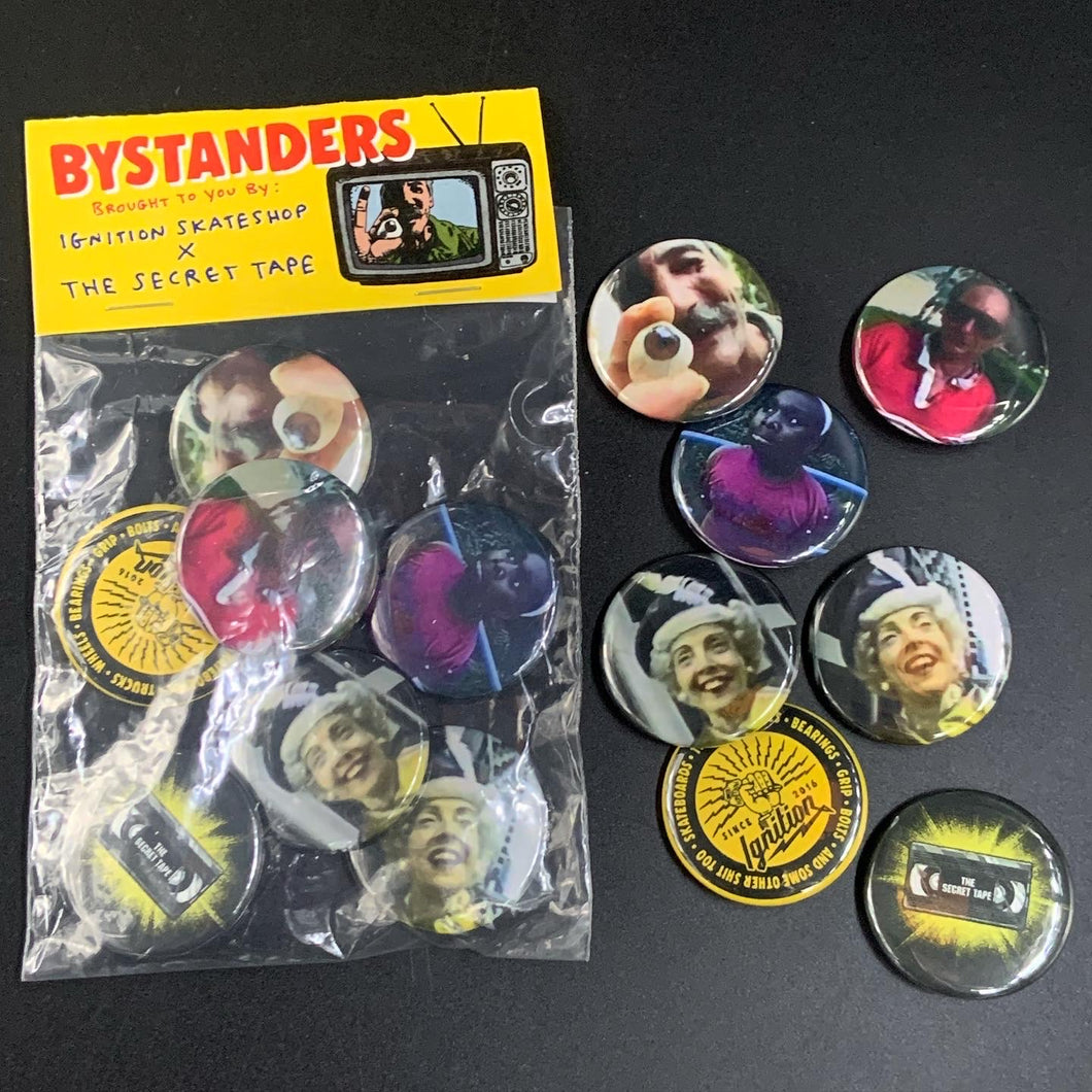 Bystanders: the pin set